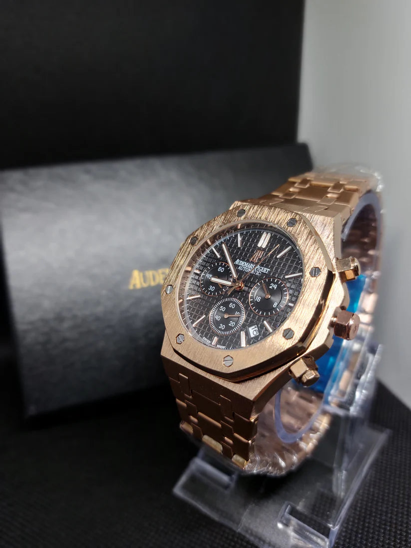 Audemars Piguet Rose Gold Royal Oak Chronograph - Unrivaled Craftsmanship, Timeless Design